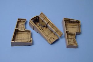 Dornier Do 335 Pfeil Wheel Bay (for Tamiya) (Plastic model)