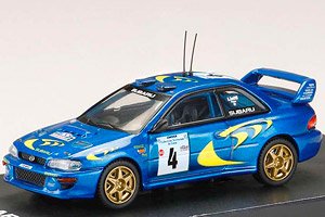 Subaru Impreza WRC 1997 #4 (Tour de Corse) (Diecast Car)