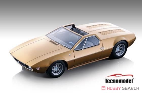 De Tomaso Mangusta Spider 1966 Metallic Gold (Diecast Car) Item picture1