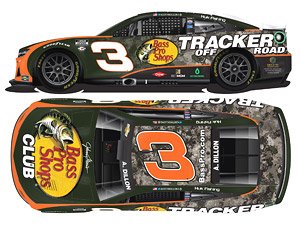 `オースティン・ディロン` #3 バスプロショップ シボレー カマロ NASCAR 2023 (ミニカー)