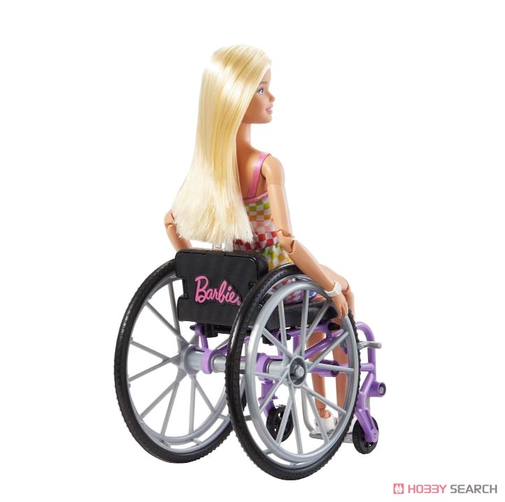 Barbie Fashionistas Colorful Romper w/Wheelchair (Character Toy) Item picture4