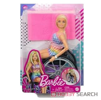 Barbie Fashionistas Colorful Romper w/Wheelchair (Character Toy) Package1