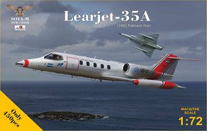 Learjet-35A (1982 Falkland War) (Plastic model)