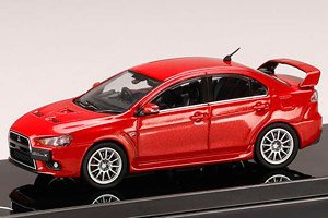 Mitsubishi Lancer Evolution 10 Red Metallic (Diecast Car)