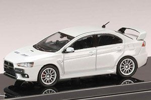 Mitsubishi Lancer Evolution 10 White Pearl (Diecast Car)
