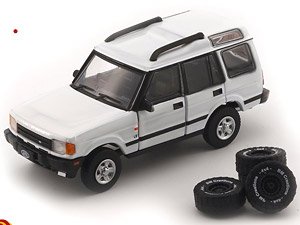 ランドローバー ディスカバリー1 1998 ホワイト LHD (ミニカー)