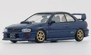 スバル インプレッサ WRX Type R 3, 4-6 ブルー LHD (ミニカー)