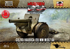 Polish wz.1917A4 155mm Schneider (Plastic model)