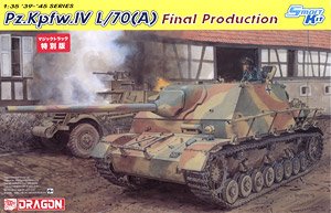 Pz.Kpfw.IV L/70(A) Final Production w/Magic Tracks & Tank Crew Figure (Plastic model)