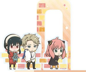 SPY × FAMILY とじコレ アクリルブックエンド A フォージャー家 (キャラクターグッズ)