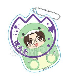Attack on Titan Gyao Colle Acrylic Key Ring Mascot Ver. Hange (Anime Toy)