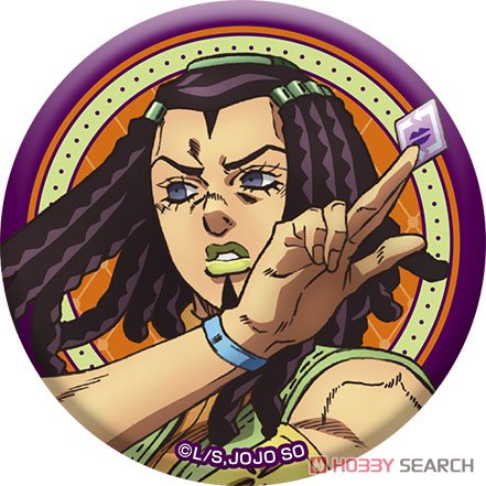 アニメ「ジョジョの奇妙な冒険 ストーンオーシャン」 缶バッジコレクション (7個セット) (キャラクターグッズ) 商品画像2