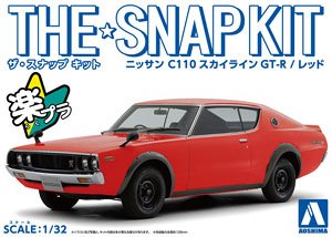 ニッサン C110スカイライン GT-R (レッド) (プラモデル)