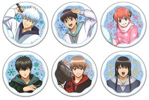 アニメ「銀魂」 缶バッジコレクション【雪合戦ver.】 (6個セット) (キャラクターグッズ)
