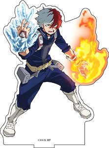 TV Animation [My Hero Academia] [Especially Illustrated] Big Acrylic Stand [Battle Ver.] (3) Shoto Todoroki (Anime Toy)
