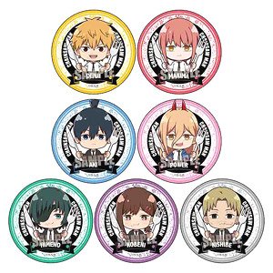 トレーディング缶バッジ チェンソーマン ごちきゃら (7個セット) (キャラクターグッズ)