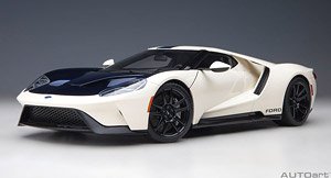 フォード GT `64 プロトタイプ ヘリテージ エディション (ホワイト/ダークブルー) (ミニカー)