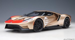 Ford GT Holman Moody Heritage Edition Edition (Gold / Red) (Diecast Car)