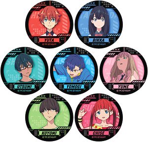 グリッドマンユニバース トレーディング缶バッジ (7個セット) (キャラクターグッズ)