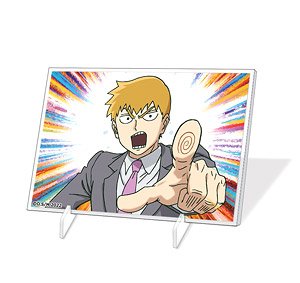 モブサイコ100 III パネルスタンドmini 04 霊幻新隆 (キャラクターグッズ)
