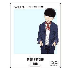 アクリルカード 「モブサイコ100 III」 01 影山茂夫 (描き下ろし) (キャラクターグッズ)