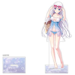 [Summer Pockets Reflection Blue] Extra Large Acrylic Stand (Shiroha Naruse / Swimwear) (Anime Toy)