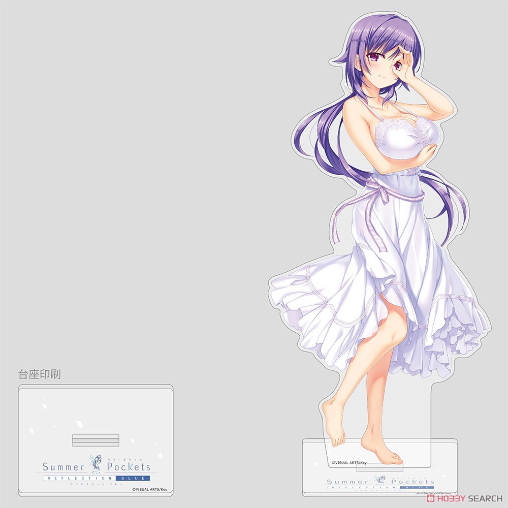 [Summer Pockets REFLECTION BLUE] 特大アクリルスタンド (水織静久) (キャラクターグッズ) 商品画像1