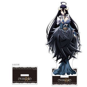 [Overlord IV] Extra Large Acrylic Stand (Albedo / Black Dress) (Anime Toy)