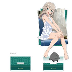 [Luminous Witches] Extra Large Acrylic Stand (Virginia Robertson / Room Wear) (Anime Toy)