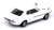 Toyota セリカ 1600GT (TA22) ホワイト (ミニカー) 商品画像2