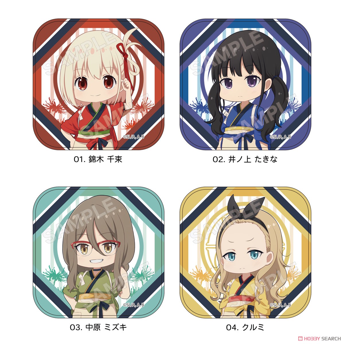 【リコリス・リコイル】 ミニタオル 02 井ノ上たきな (キャラクターグッズ) その他の画像1