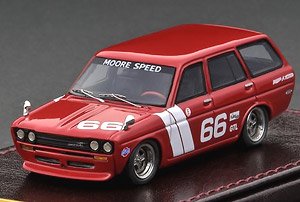 Datsun Bluebird (510) Wagon Red (ミニカー)