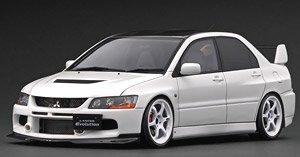 Mitsubishi Lancer Evolution IX (CT9A) White (ミニカー)