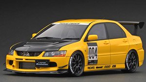 Mitsubishi Lancer Evolution IX (CT9A) Yellow (ミニカー)