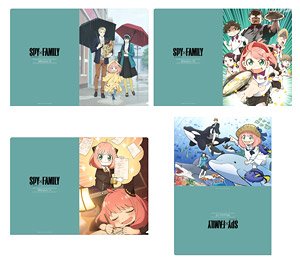 SPY×FAMILY メインビジュアルクリアファイルセット MISSION:9～12 (キャラクターグッズ)