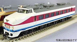 16番(HO) JR西日本 489系 白山色 9両セット 完成品インテリア付き仕様 (9両セット) (塗装済み完成品) (鉄道模型)