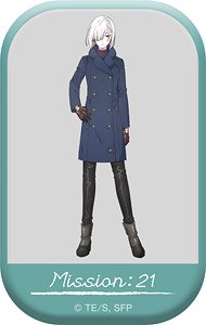 SPY×FAMILY スクエア缶バッジ MISSION:21「＜夜帷＞/はじめての嫉妬」 (キャラクターグッズ)