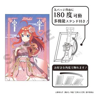 五等分の花嫁 アート缶バッジ 中野五月 中華ロリータ (キャラクターグッズ)