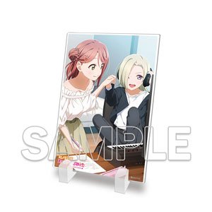 『ラブライブ！虹ヶ咲学園スクールアイドル同好会』 ミニアクリルプレート 歩夢&ミア (キャラクターグッズ)