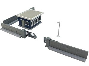 Visual Scene Accessory 076-3 United Oil Co Gurd Entrance E3 Complex E3) (Model Train)