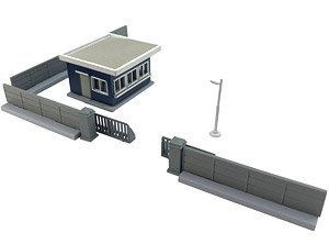 情景小物 076-3 コンビナートE3 (守衛所) (鉄道模型)