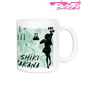 Love Live! Superstar!! Shiki Wakana Ani-Sketch Mug Cup (Anime Toy)