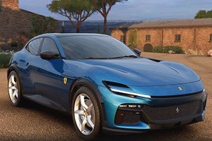 Ferrari Purosangue Blue Corsa (ミニカー)