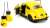 1959 VW Beetle Yellow / Star Graphics with Boxing Gloves (Diecast Car) Item picture2