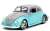1959 VW Beetle Light Blue / Gray (Diecast Car) Item picture1