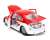 1959 VW ドラッグ ビートル レッド/ホワイト/CHERRY ON TOP (ミニカー) 商品画像3