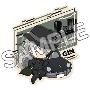 名探偵コナン ステッカー スーツアクション (ジン) (キャラクターグッズ)
