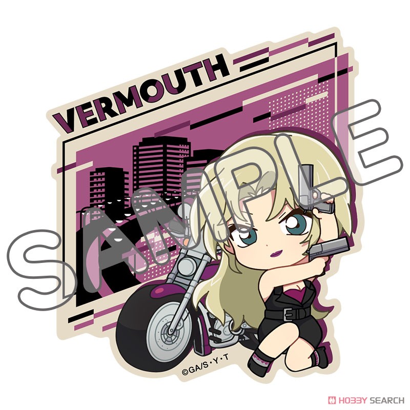 名探偵コナン ステッカー スーツアクション (ベルモット) (キャラクターグッズ) 商品画像1