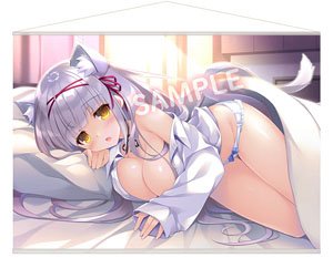 ななろば華 先生描き下ろし ダキカノ 猫屋敷ねねこ A1タペストリー (キャラクターグッズ)