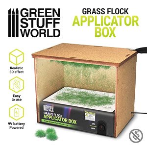 グラスフロックアプリケーターボックス (箱型静電起毛器) (工具)